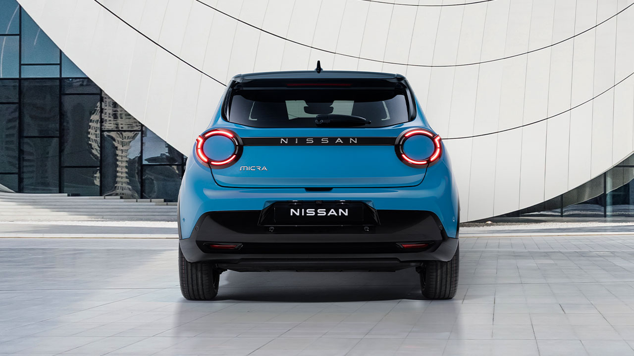 Nissan Micra 2025 Vorstellung Heckansicht