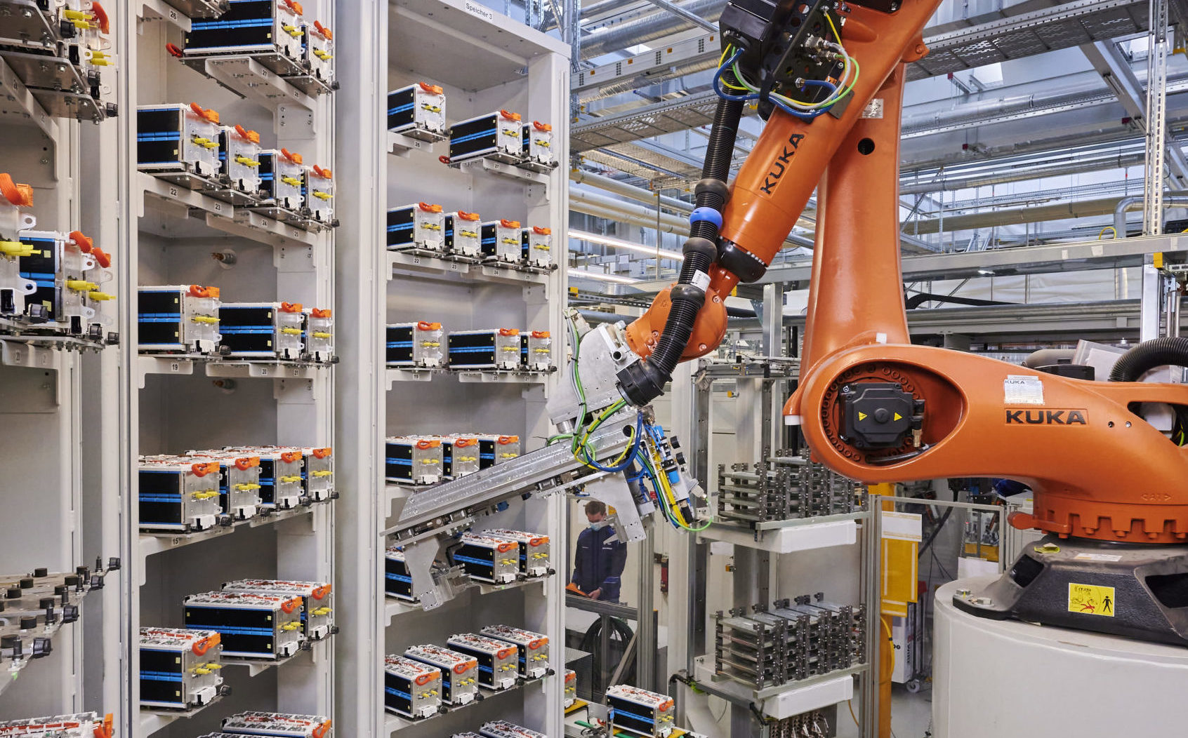 BMW iX3 Akku-Produktion