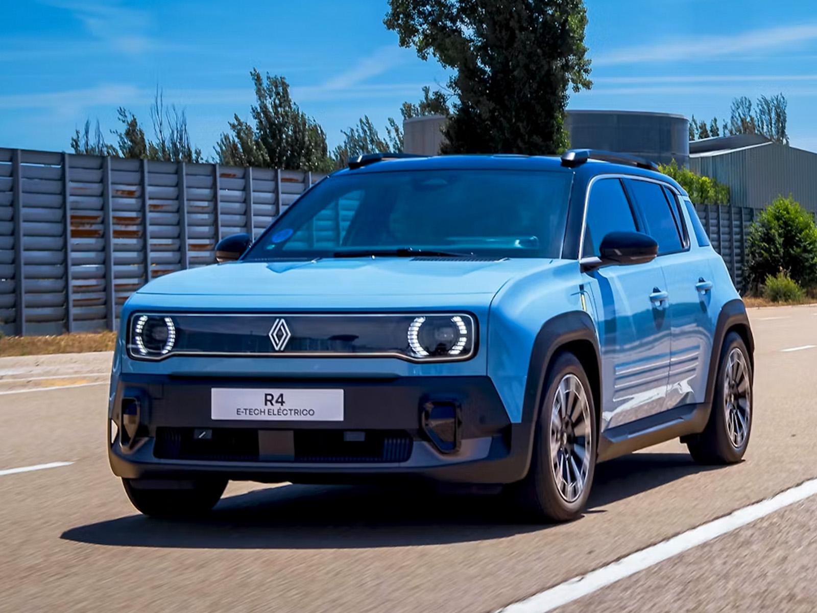 Renault 4 E-Tech Elektro Frontansicht