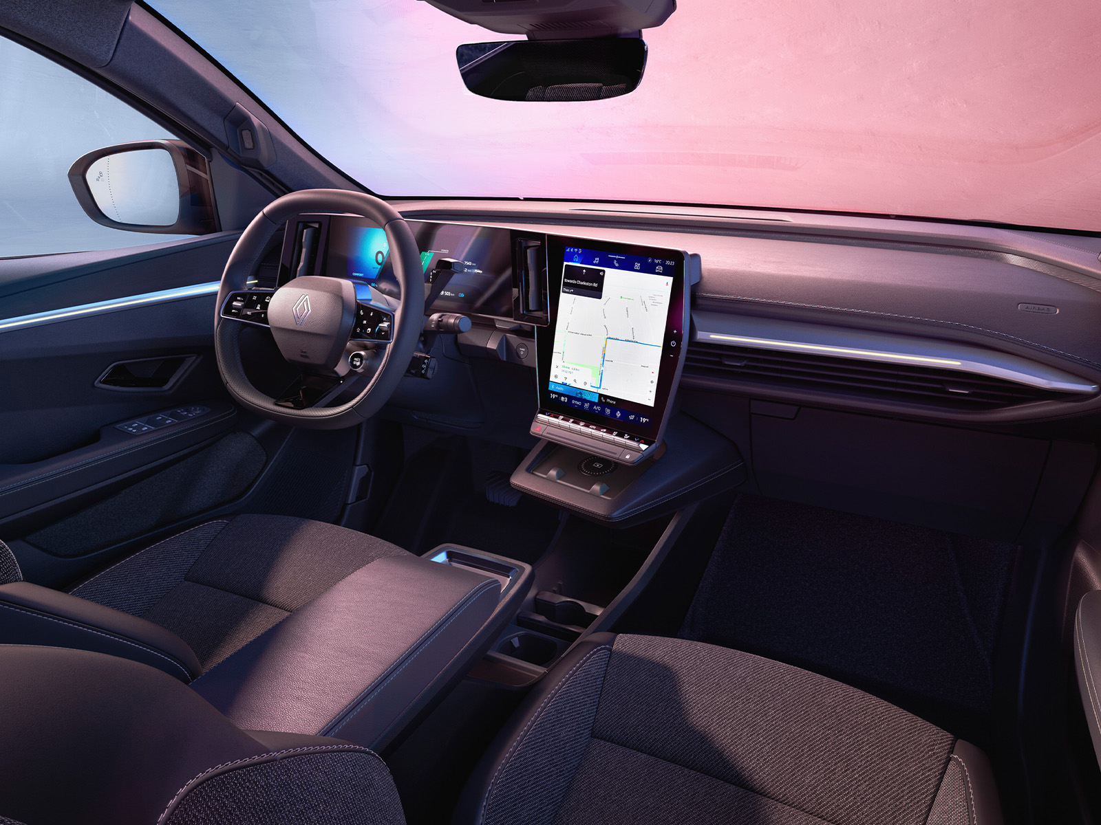 Renault Scenic E-Tech Update 2026 Cockpit
