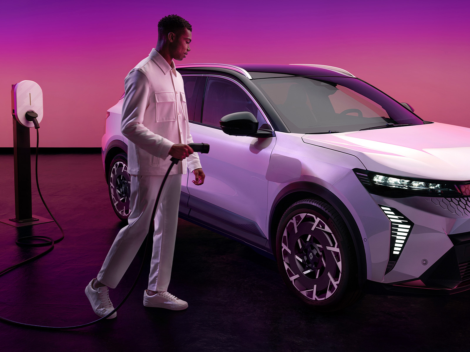 Renault Scenic E-Tech Update 2026 Ladevorgang