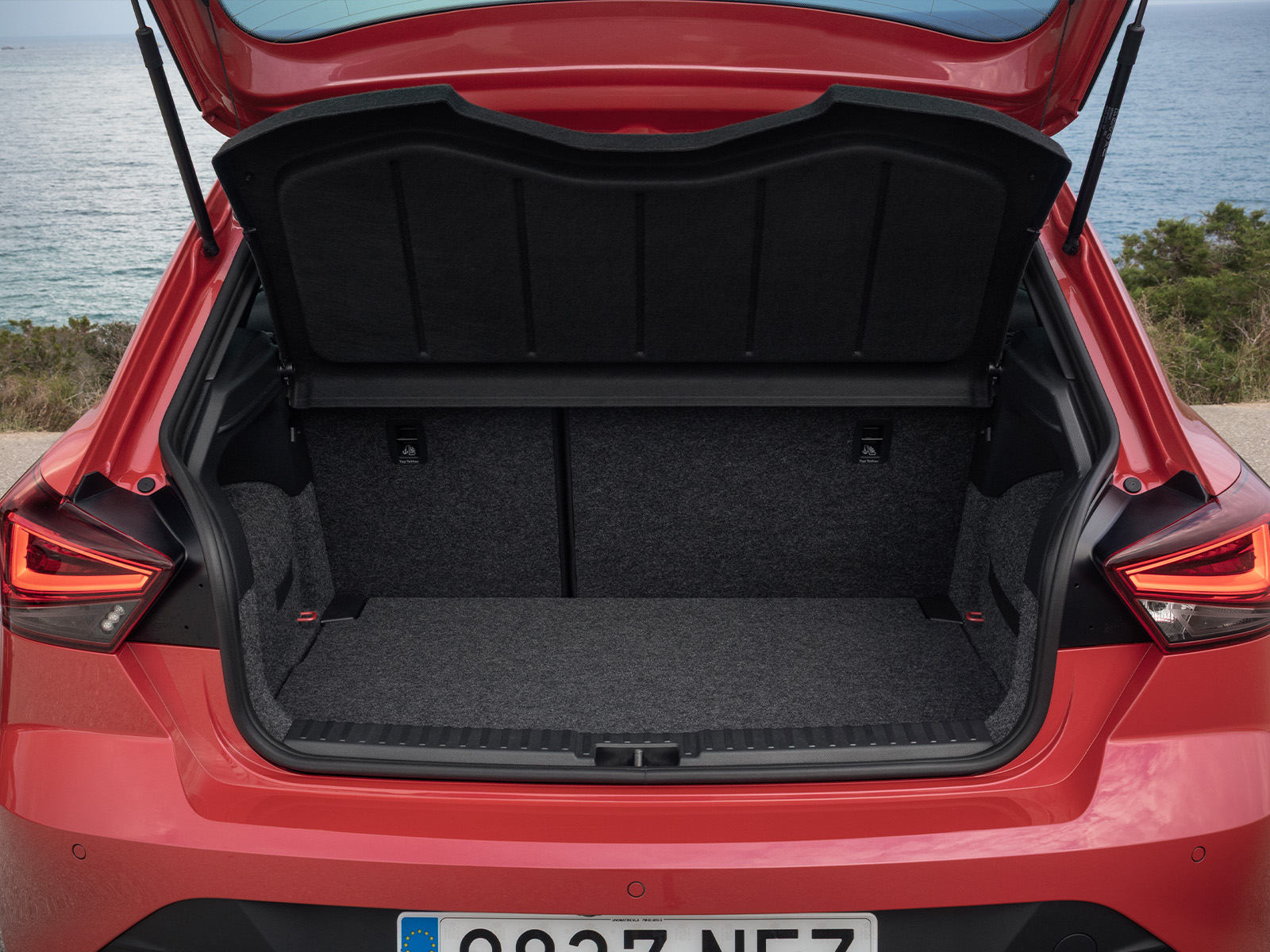 Seat Ibiza Zweites Facelift 2026 kofferraum