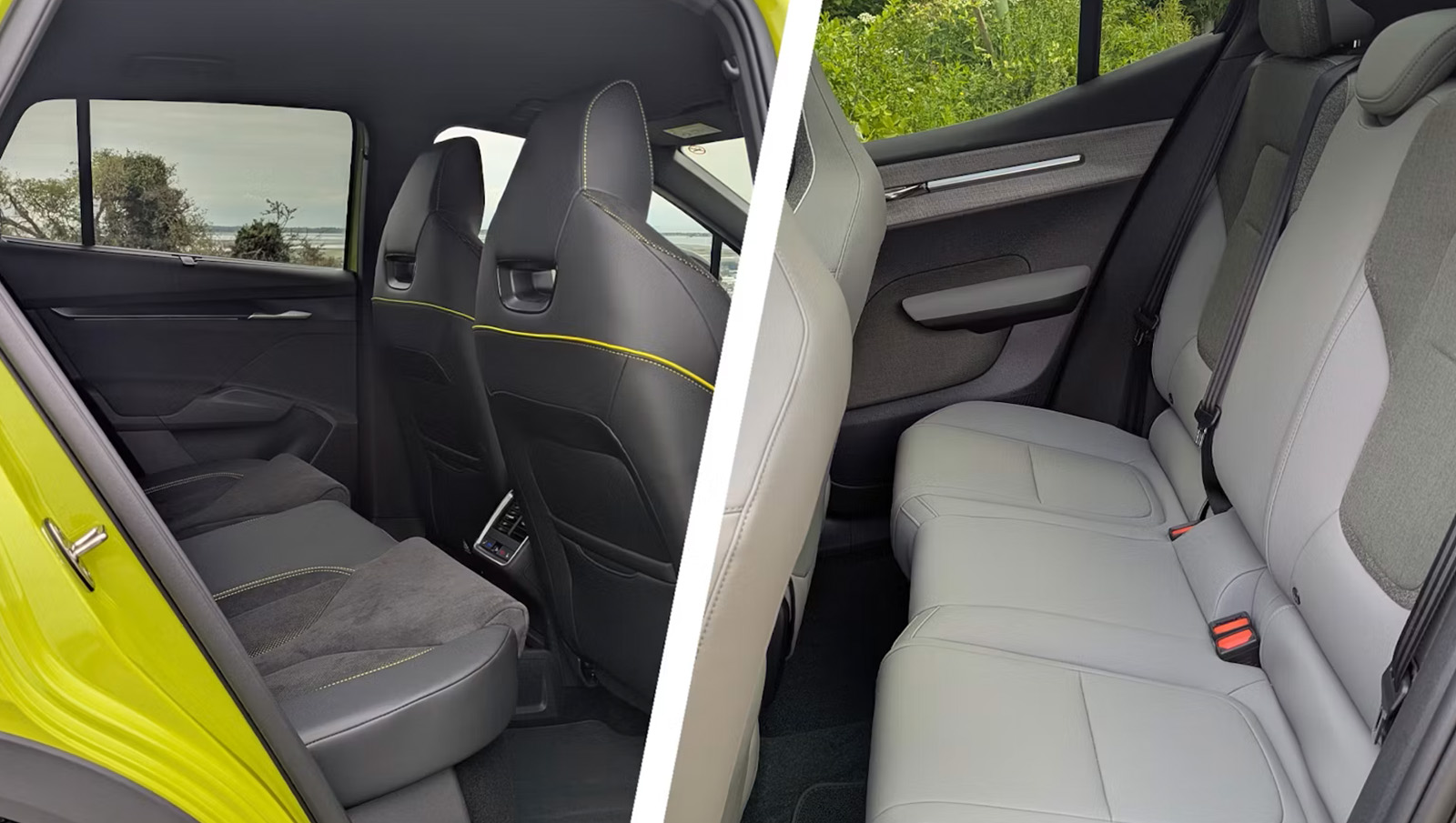 Skoda Elroq RS vs Volvo EX30 Fond