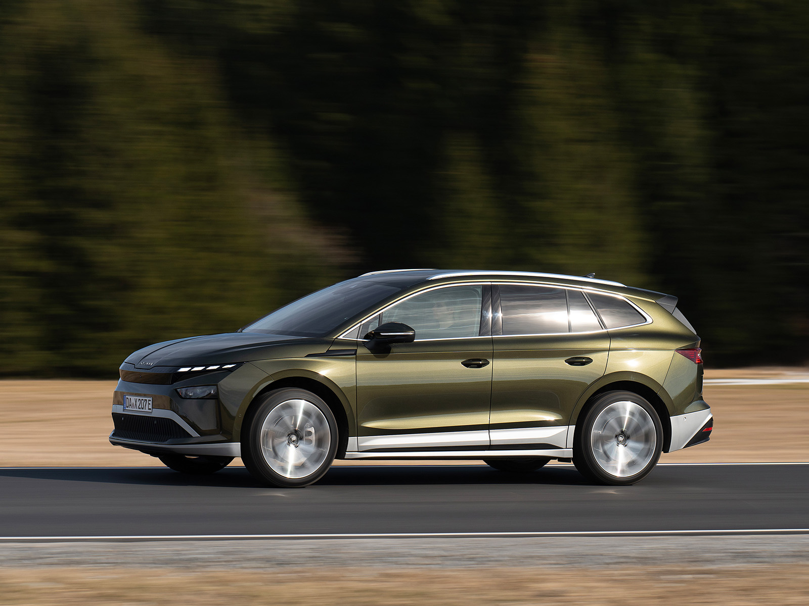 Skoda Enyaq 2026 Seitenansicht