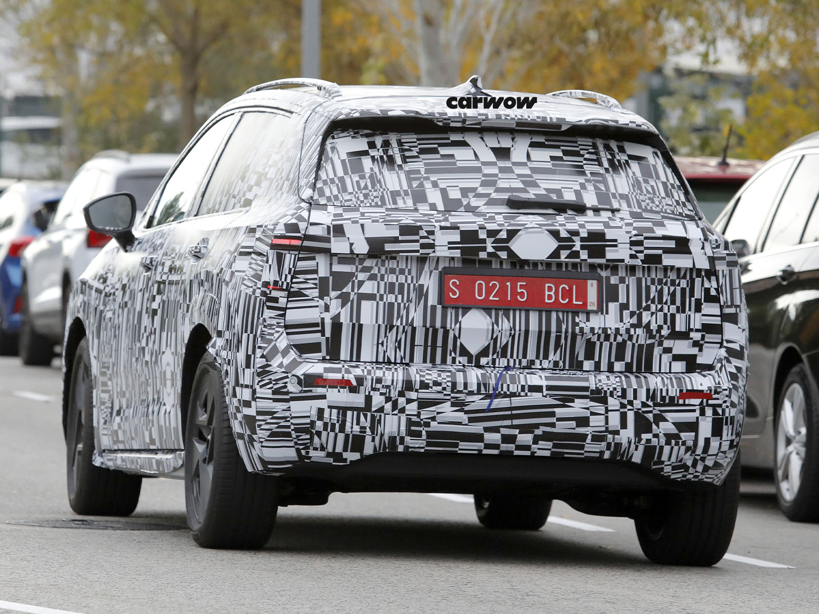 Skoda Epiq Erlkoenig 2026 Heckansicht 2