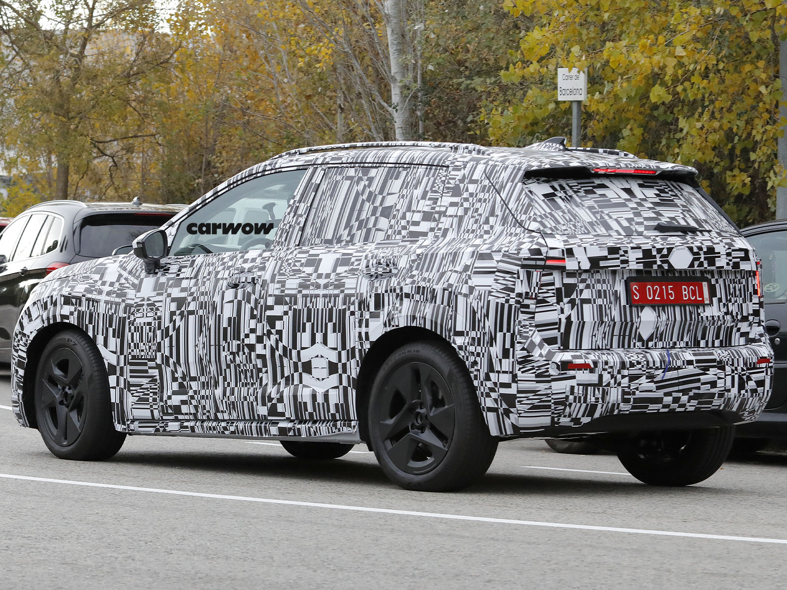 Skoda Epiq Erlkoenig 2026 Heckansicht