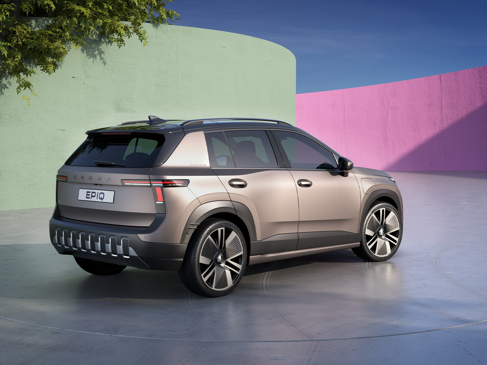 Skoda Epiq Heckansicht