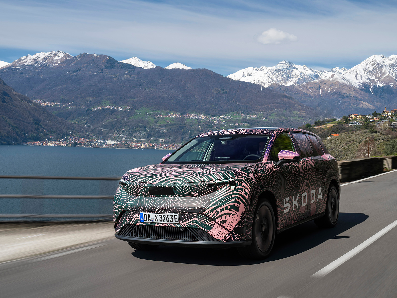 Skoda Peaq getarnter Teaser