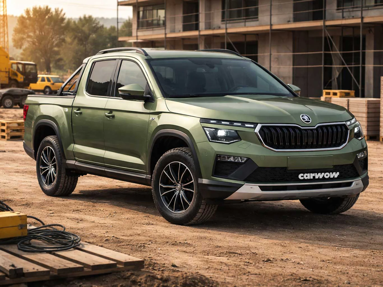 Skoda-Pick-up-Render-Front