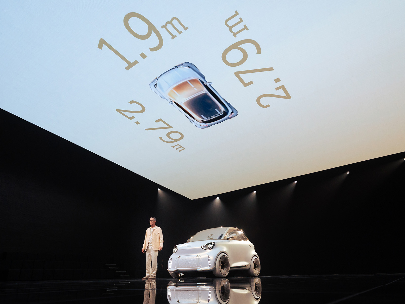 Smart #2 Konzeptauto Dimensionen