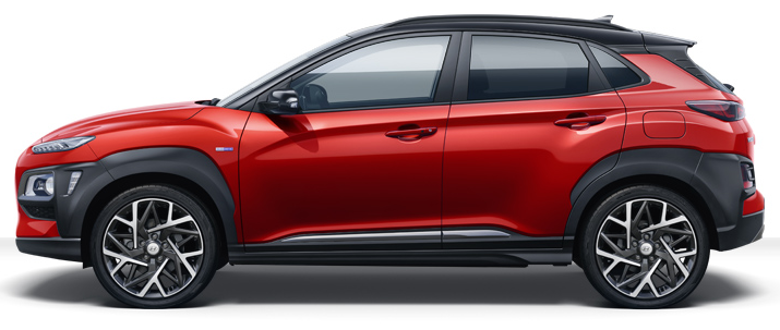 Hyundai Kona Hybrid Farben Welche Lackierung steht ihm gut? carwow.de
