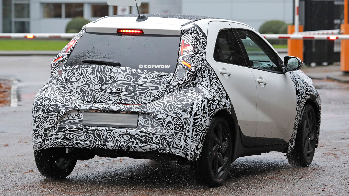Toyota Aygo X Facelift 2026 Hinten
