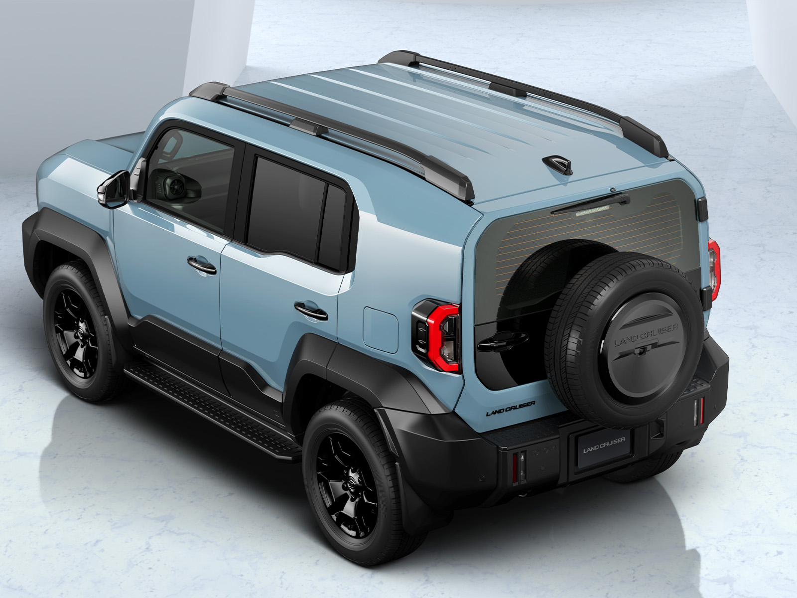 Toyota Land Cruiser FJ Seitenansicht hinten