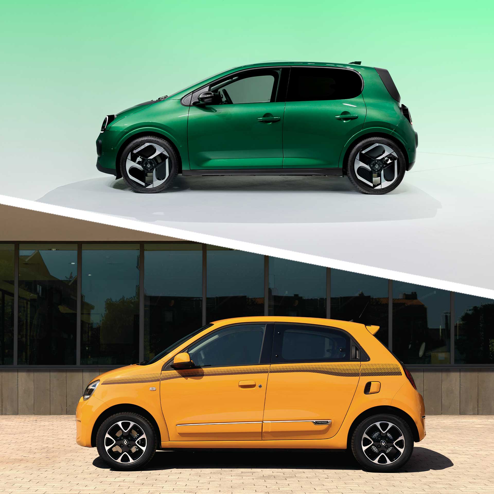 Twingo-Vergleich-Seite