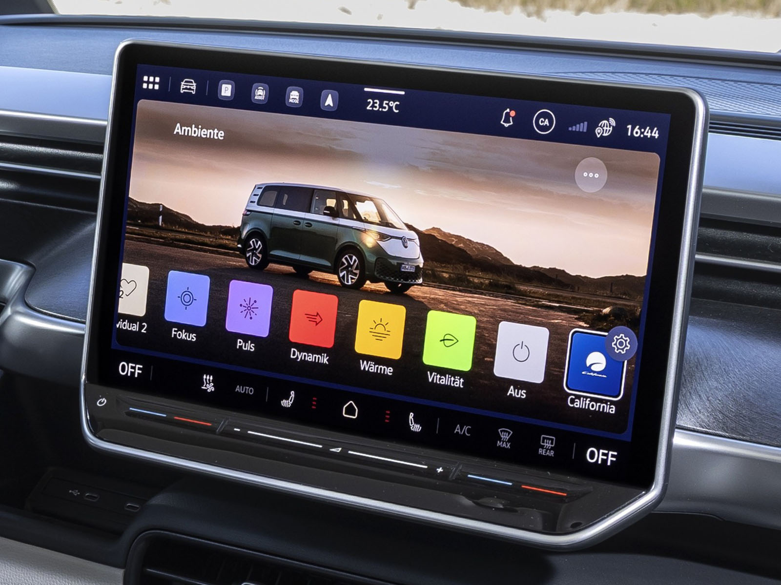 VW ID California Infotainment