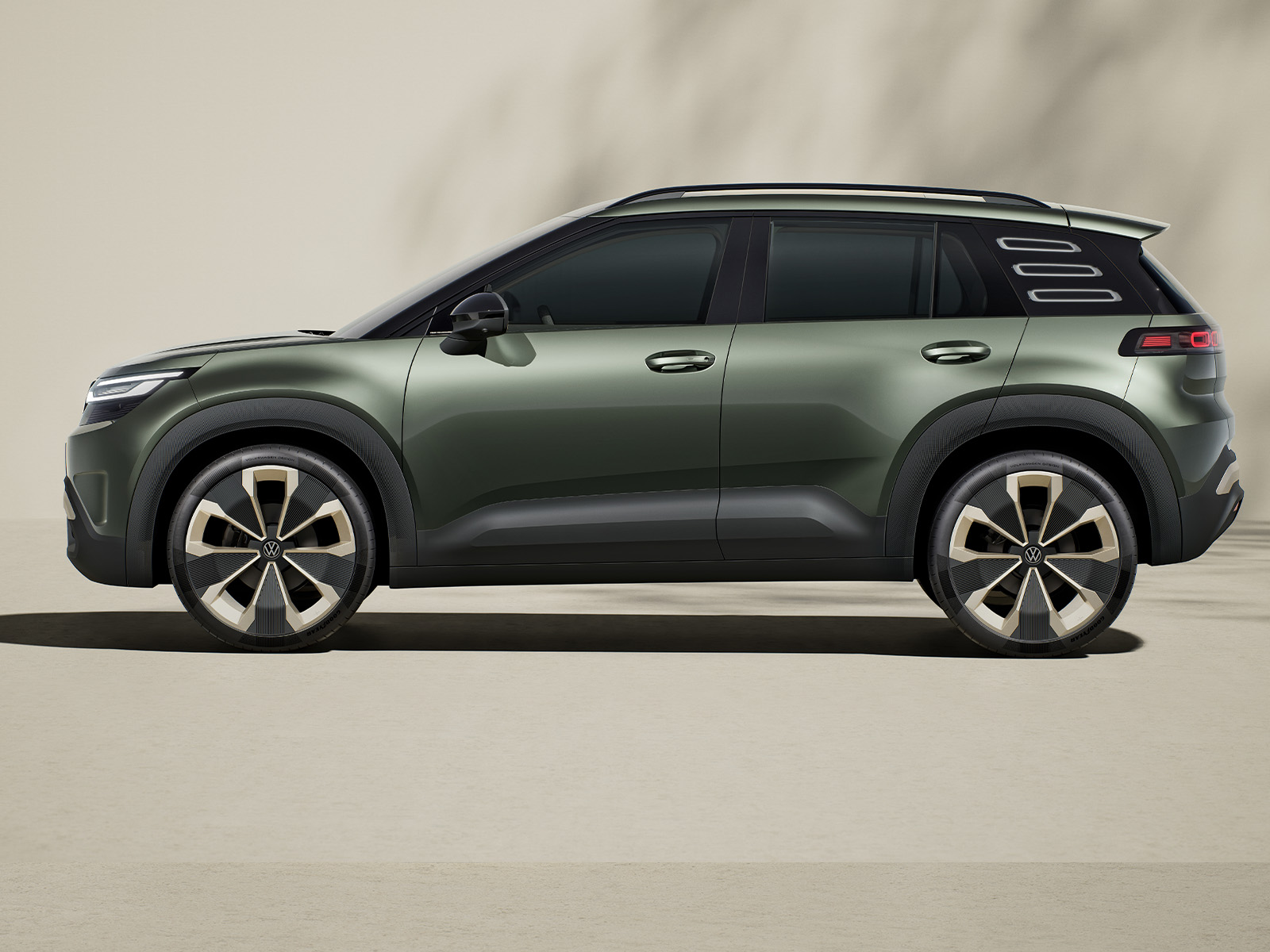 VW ID Cross Konzept Seitenansicht