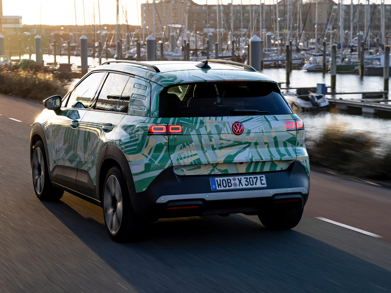 VW ID.Cross offizielle Teaser Heckansicht