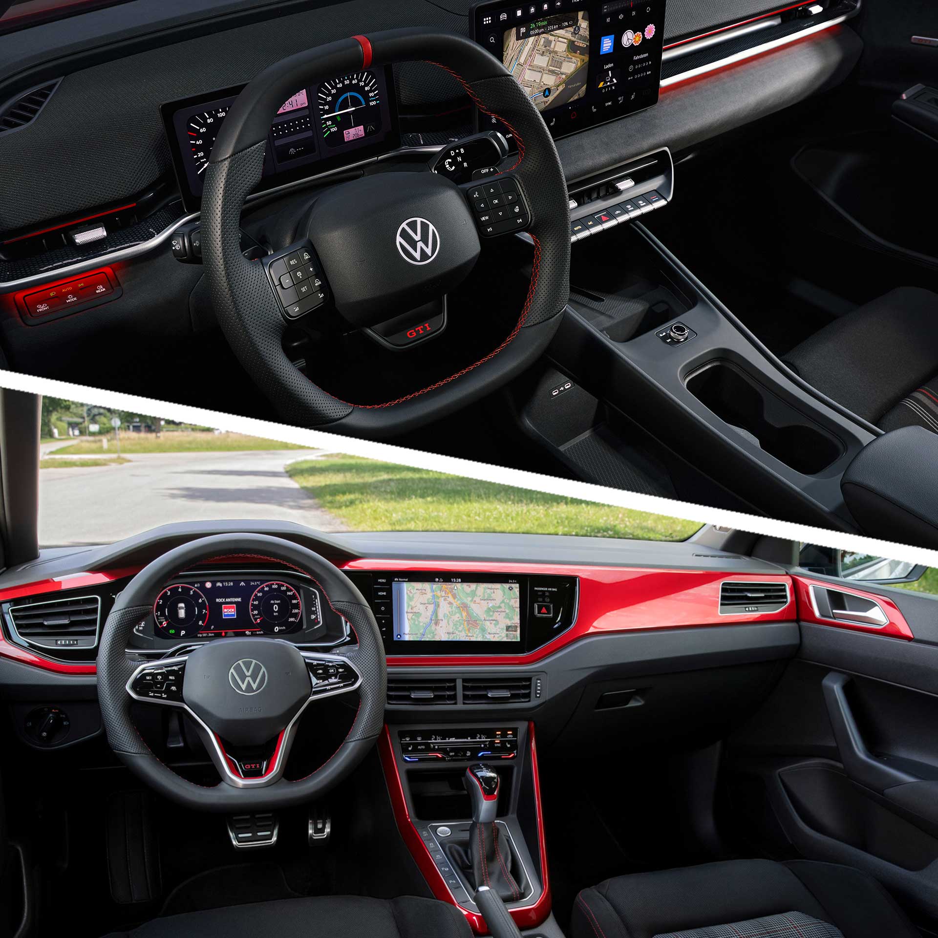 VW-ID.Polo-GTI-vs-Polo-GTI-Innenraum
