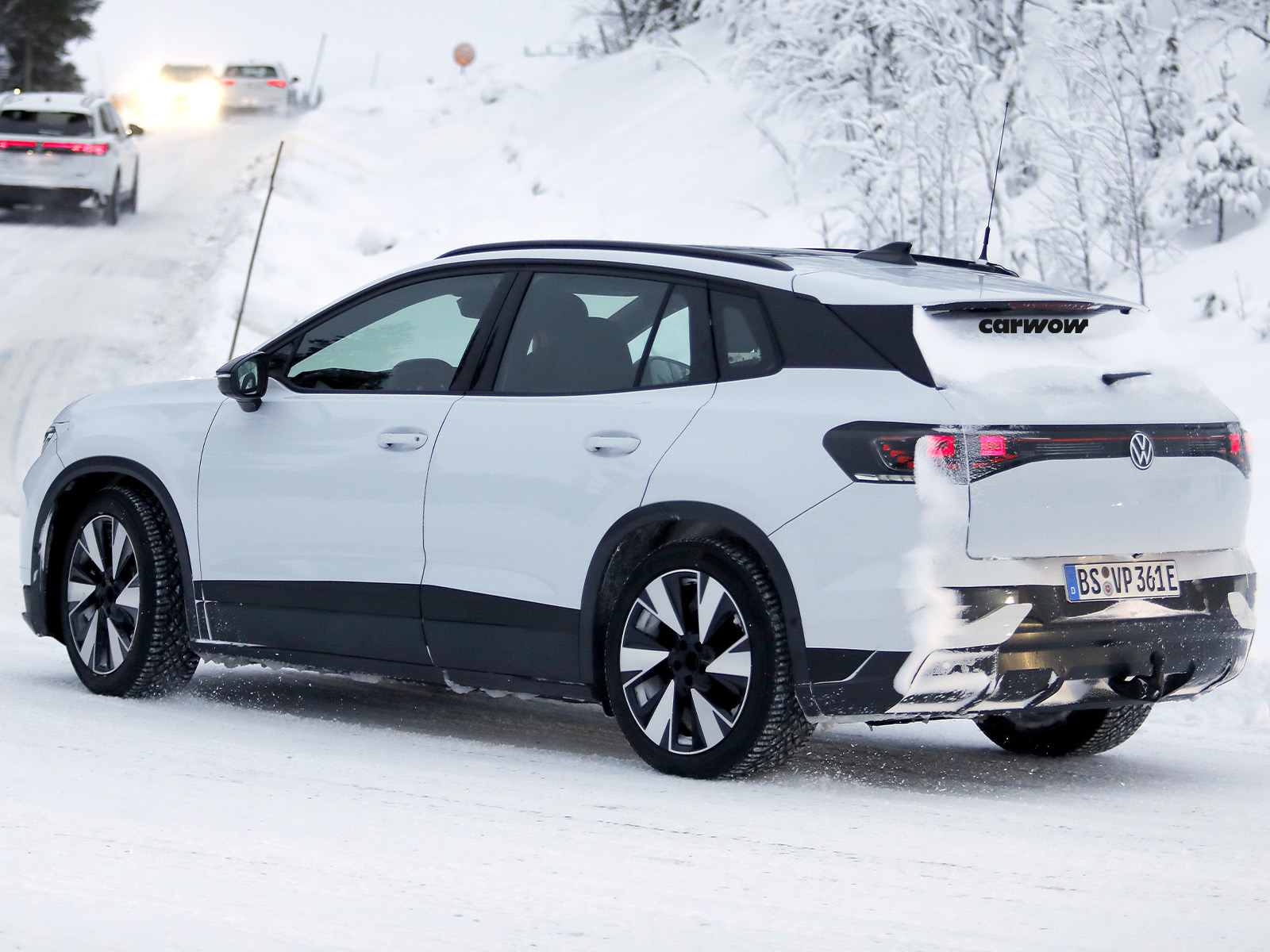 VW ID4 Tiguan Facelift Heckansicht