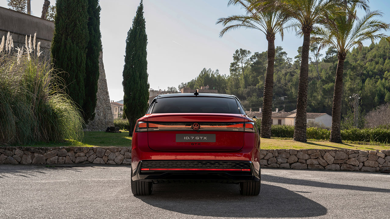 VW ID.7 GTX Heck