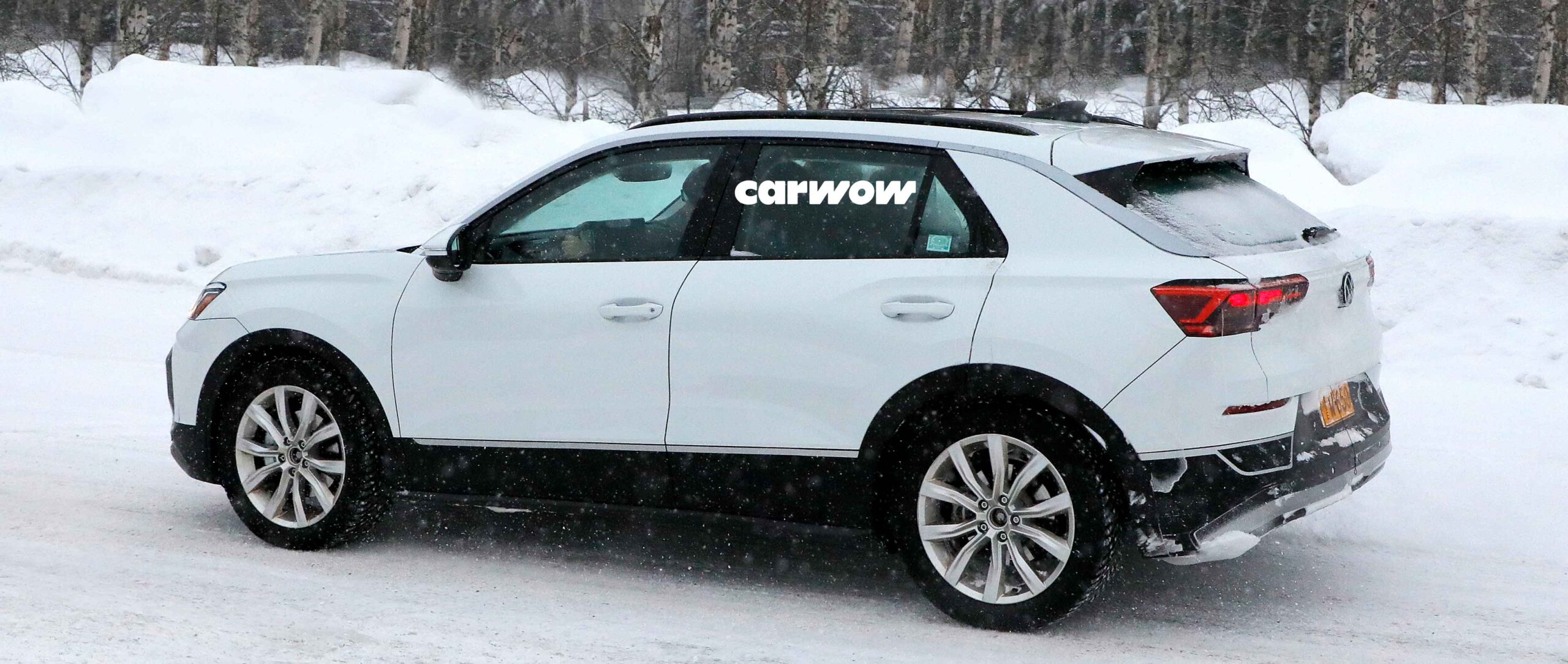 vw t roc innenraum hinten