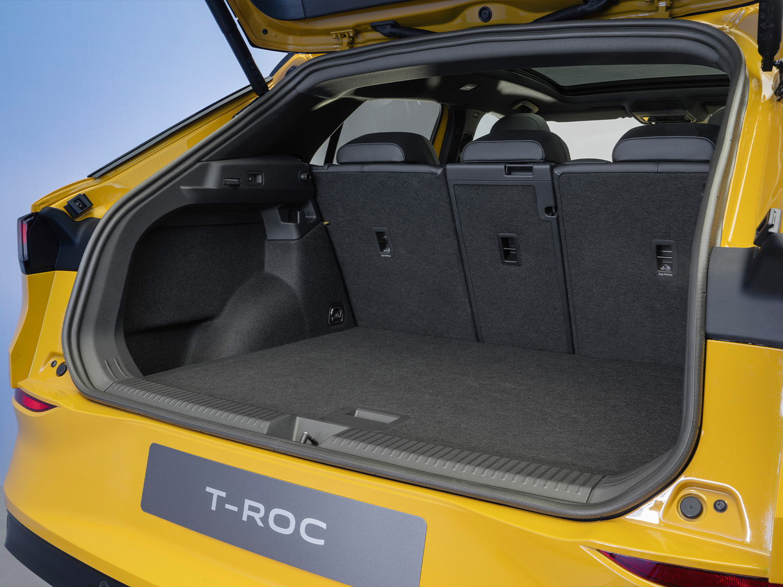 VW T-Roc on sale September 2025 trunk