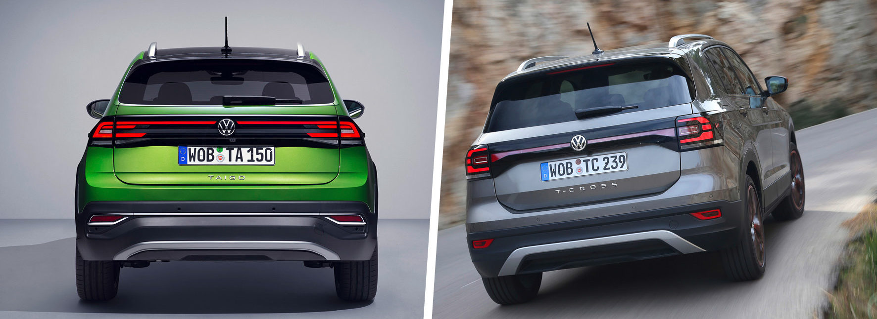 VW Taigo Vs. VW T-Cross: Zwei Volkswagen-SUVs Im Vergleich | Carwow.de