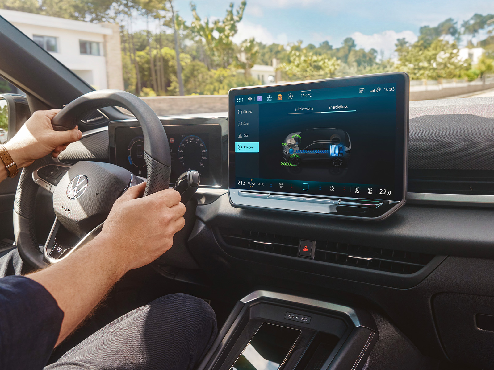 VW Vollhybrid Infotainment