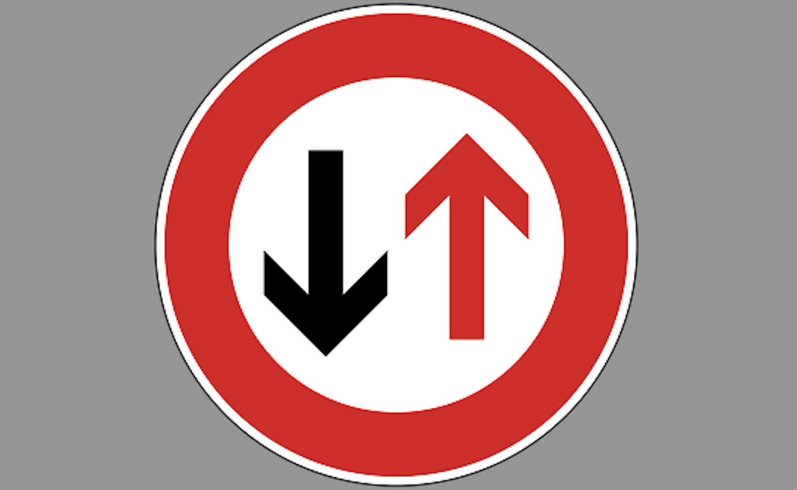 Verkehrszeichen_Vorrang-Gegenverkehr