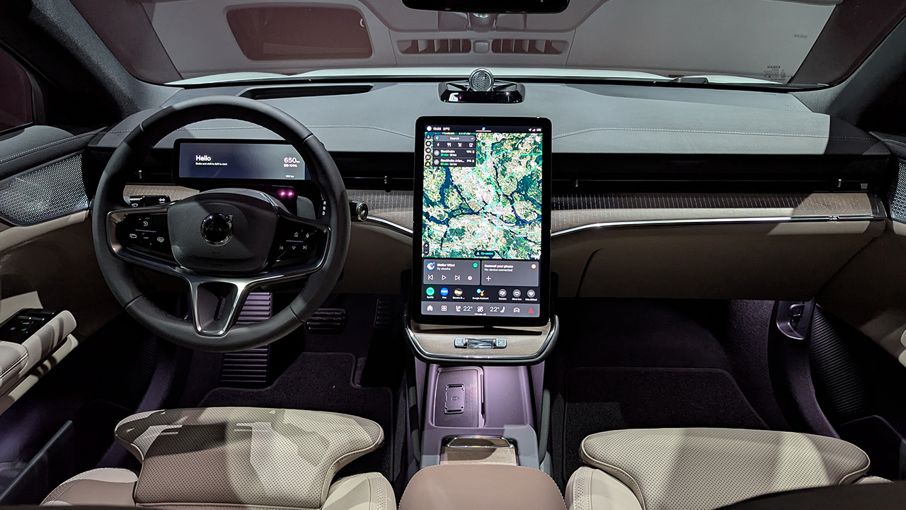 Volvo ES90 Erster Eindruck Cockpit
