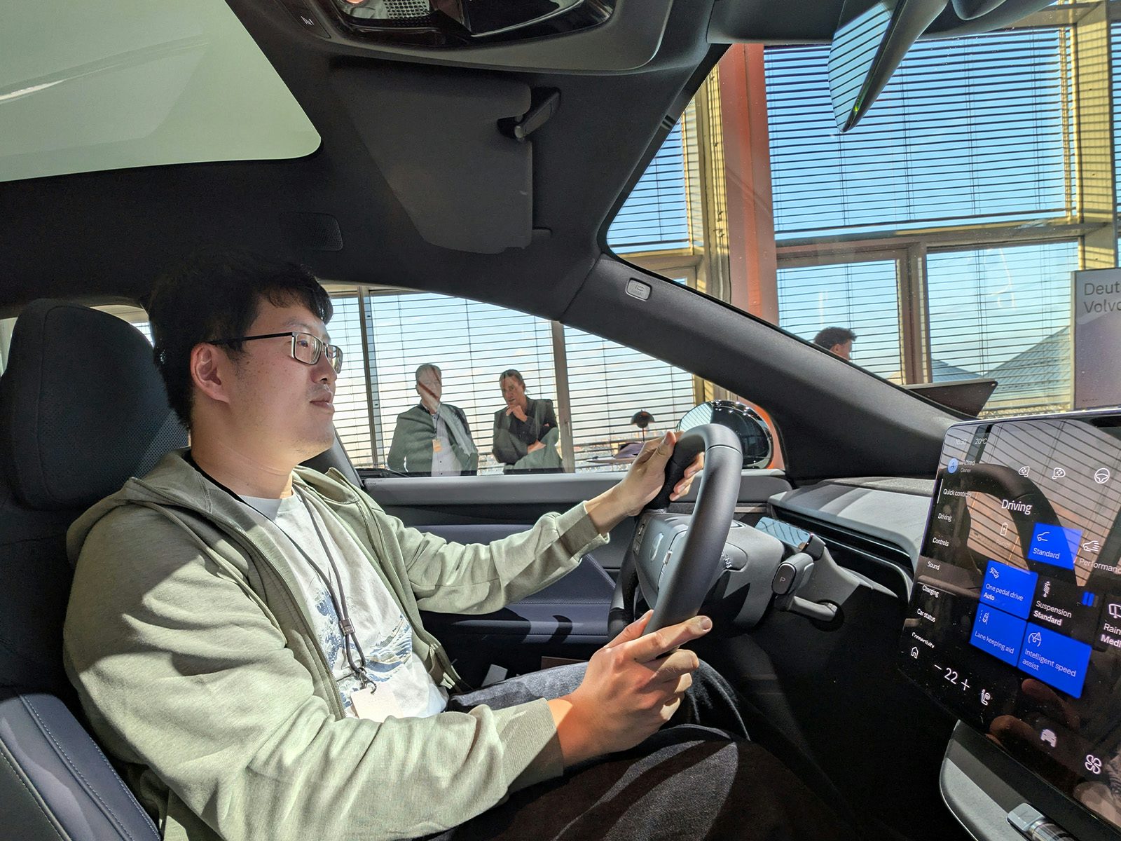 Volvo EX60 Sitzprobe