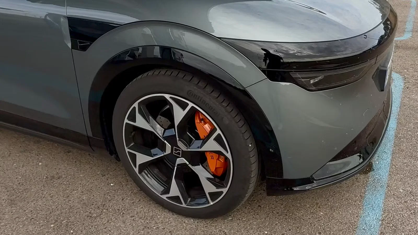 Zeekr 7X Bremsendetail