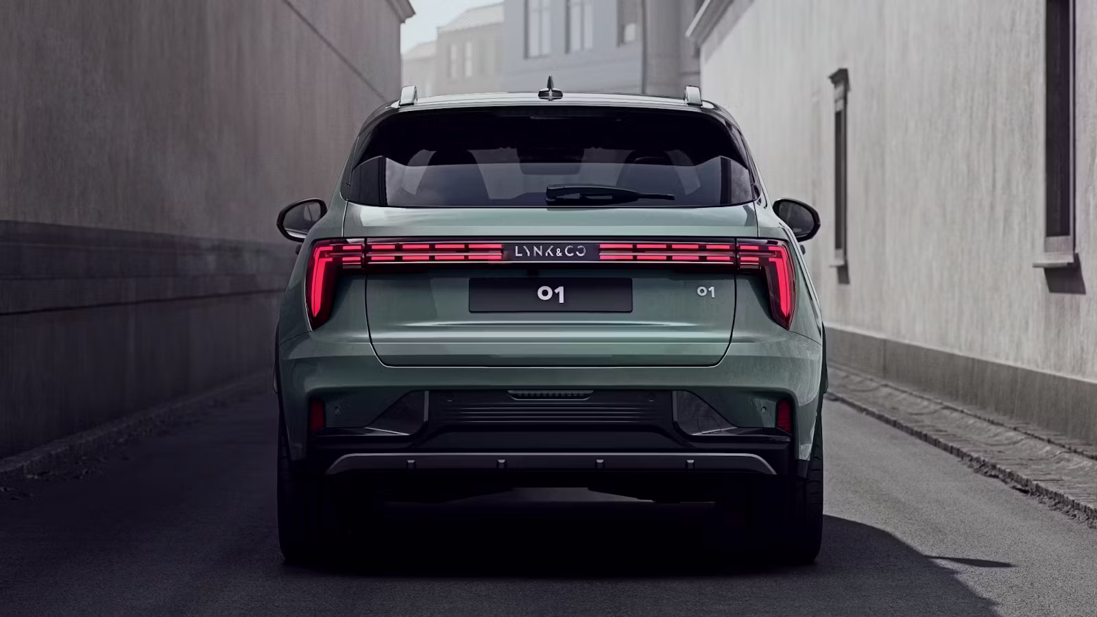 Lynk and Co 01 Heckansicht 2