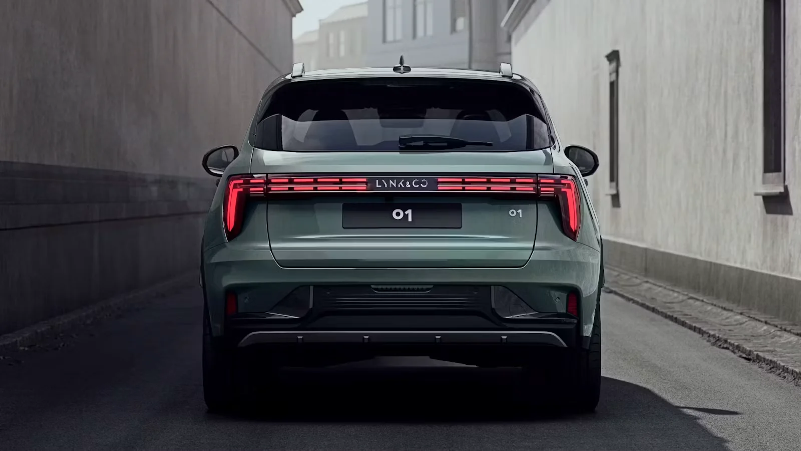 Lynk and Co 01 Heckansicht 2