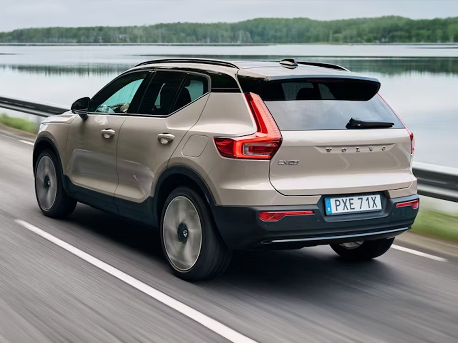 Volvo EX40 on offer rear