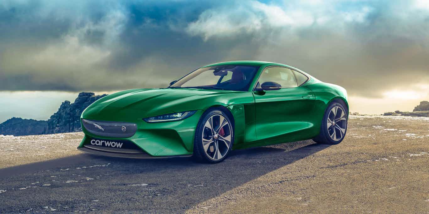 Elektrischer Jaguar FTypeNachfolger Rendering Preise, technische