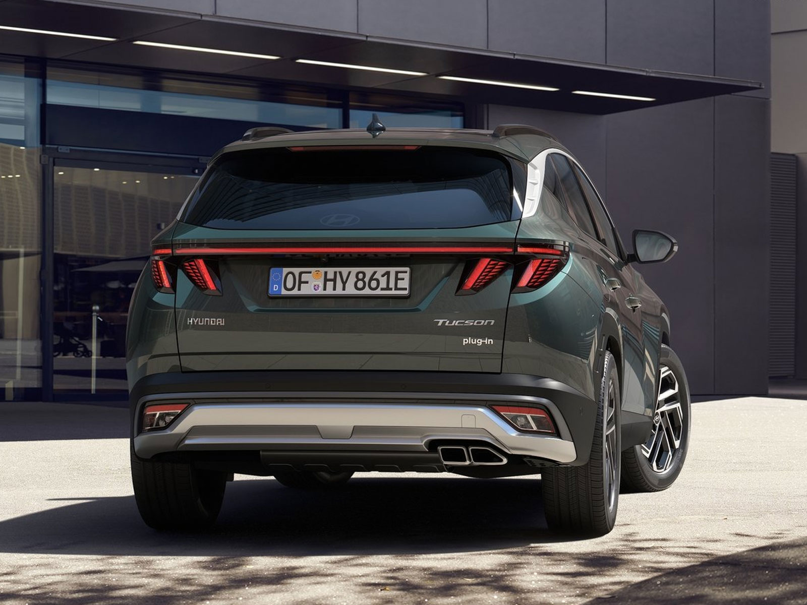 Hyundai Tucson on sale May 2025 rear view