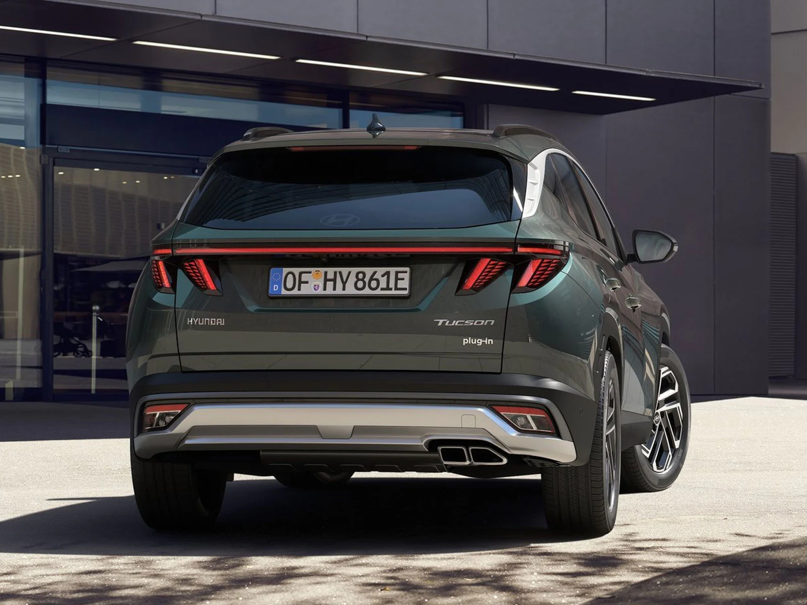 Hyundai Tucson on sale May 2025 rear view